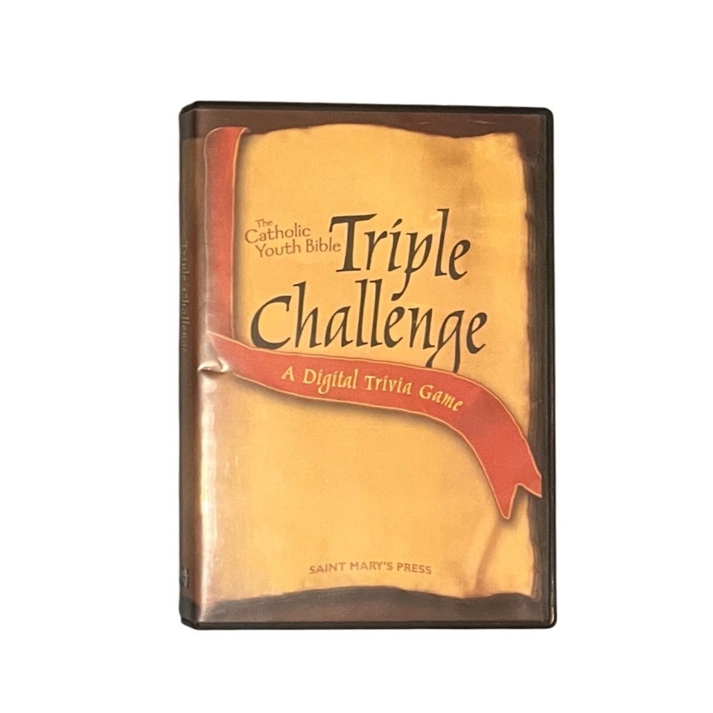 Catholic Youth Bible Triple Challenge Digital Trivia Game PC CD-ROM Saint Marys